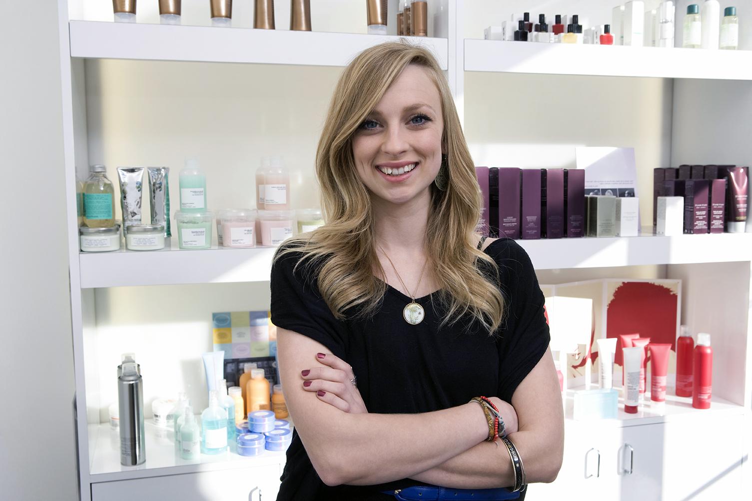 Image of a salon owner